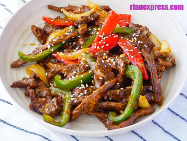 Resep Sapi Lada Hitam Paling Enak